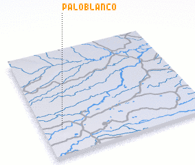 3d view of Palo Blanco