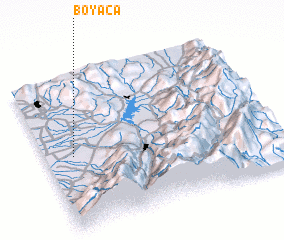 3d view of Boyacá