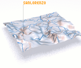 3d view of San Lorenzo