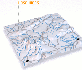 3d view of Los Chucos