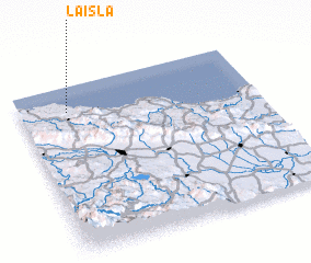 3d view of La Isla