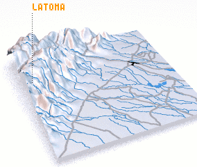 3d view of La Toma