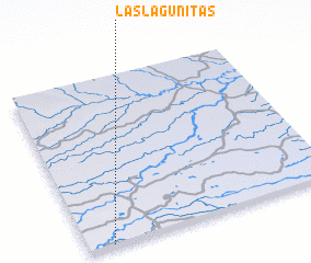 3d view of Las Lagunitas