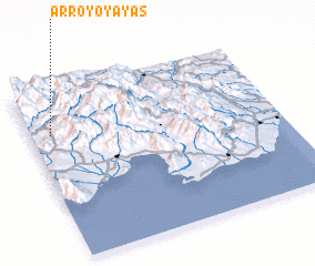 3d view of Arroyo Yayas