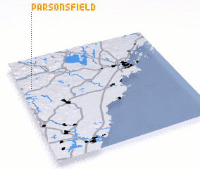 3d view of Parsonsfield