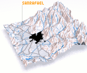 3d view of San Rafael