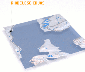 3d view of Río de los Ciervos