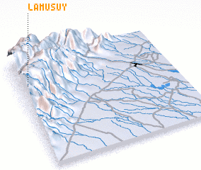 3d view of La Musuy