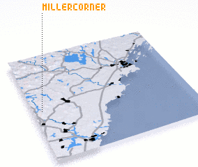 3d view of Miller Corner