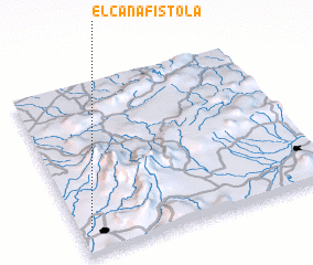 3d view of El Cañafistola