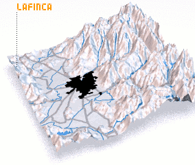 3d view of La Finca