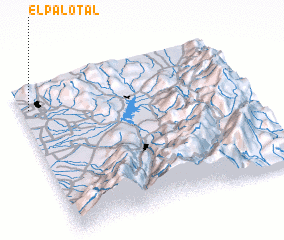 3d view of El Palotal