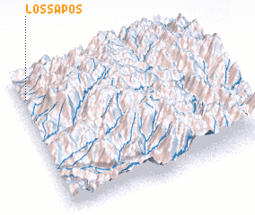 3d view of Los Sapos