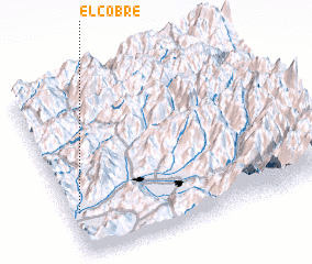 3d view of El Cobre
