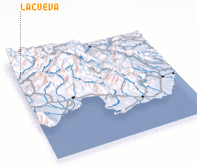 3d view of La Cueva