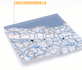 3d view of Cruce de Peñuela