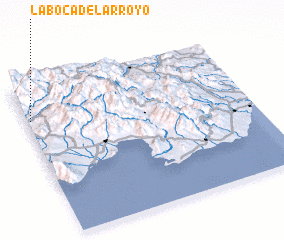 3d view of La Boca del Arroyo