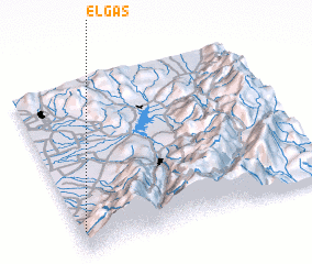 3d view of El Gas