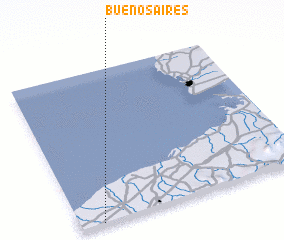 3d view of Buenos Aires