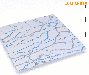 3d view of El Encanto