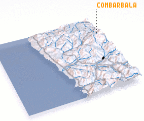 3d view of Combarbalá