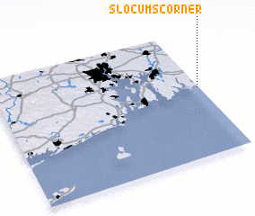 3d view of Slocums Corner