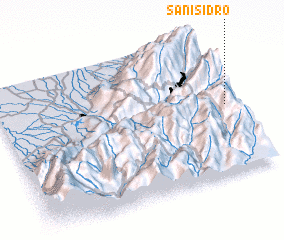 3d view of San Isidro