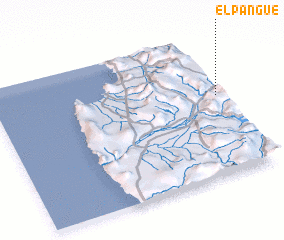 3d view of El Pangue