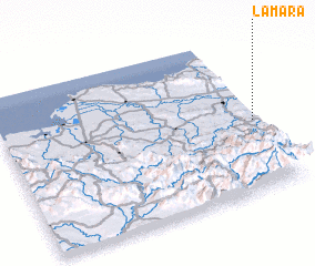 3d view of La Mara