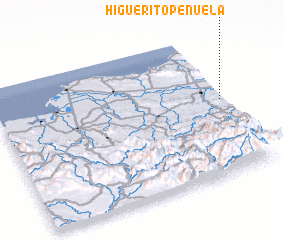 3d view of Higüerito Peñuela