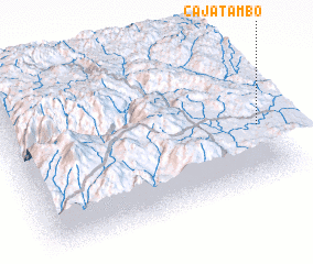 3d view of Cajatambo