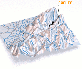 3d view of Cacute