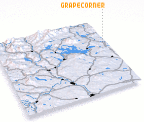 3d view of Grape Corner