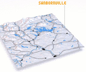 3d view of Sanbornville