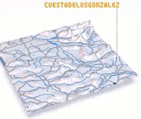 3d view of Cuesta de Los González