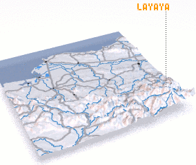 3d view of La Yaya