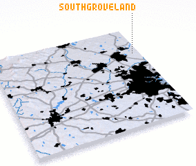 3d view of South Groveland