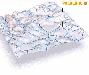 3d view of Pucacancha