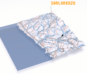 3d view of San Lorenzo