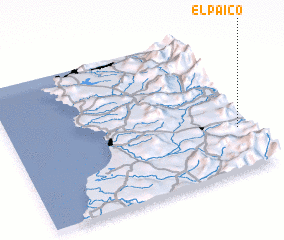 3d view of El Paico
