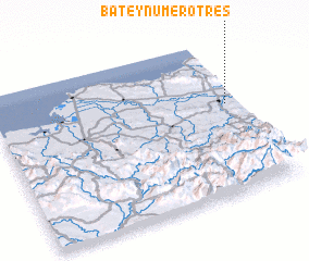 3d view of Batey Número Tres