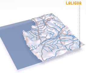 3d view of La Ligua