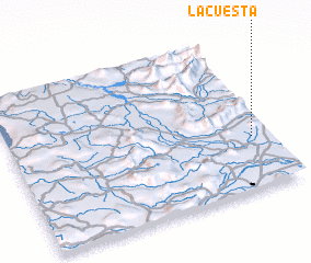 3d view of La Cuesta