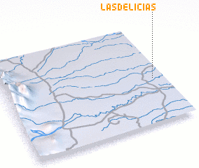 3d view of Las Delicias