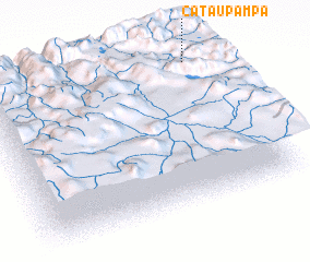 3d view of CatauPampa