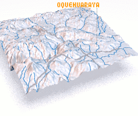 3d view of Oque Huaraya