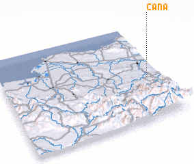 3d view of Caña