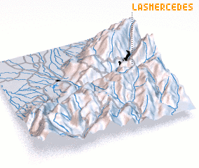 3d view of Las Mercedes