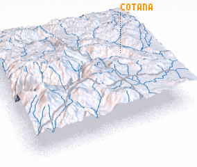 3d view of Cotaña