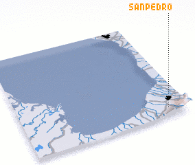 3d view of San Pedro